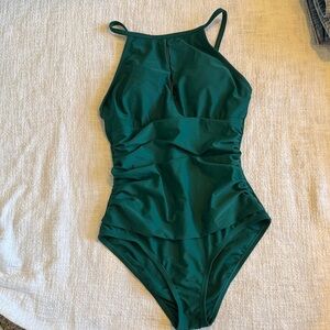 Ellen Tracy Teal Swimsuit